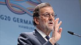 Rajoy acusa a líder catalán de estar ‘liquidando’ la Constitución