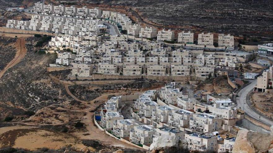 Asentamientos ilegales israelíes en la Cisjordania ocupada construidos por el régimen de Tel Aviv.