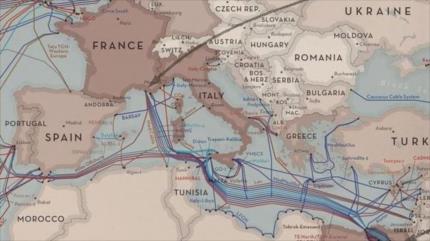 Vean el fascinante mapa de las ‘venas’ de internet bajo el agua