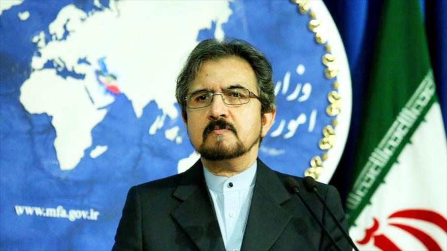 El portavoz de la Cancillería de Irán, Bahram Qasemi.
