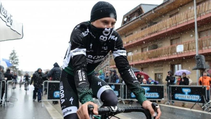 Ciclista polaco Pawel Poljanski.