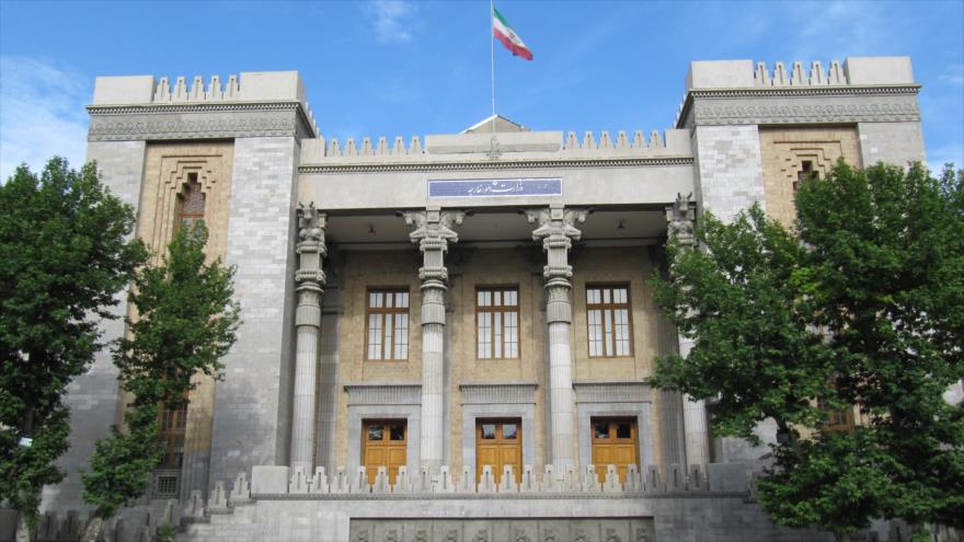 La sede del Ministerio de Asuntos Exteriores de Irán en Teherán, la capital.