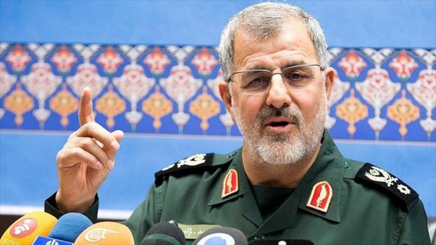 El comandante de la Fuerza Terrestre del Cuerpo de Guardianes de la Revolución Islámica de Irán (CGRI), el general de brigada Mohamad Pakpur.