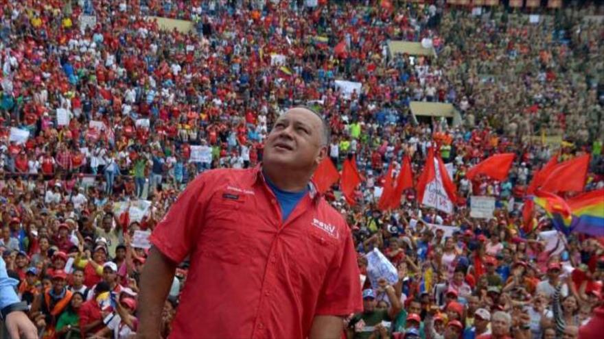Cabello: ‘Nunca negociaré la patria con EEUU por amenazas’