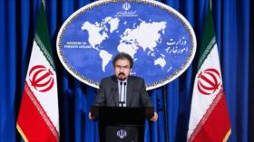 Irán rechaza comunicado “intervencionista” de la Casa Blanca