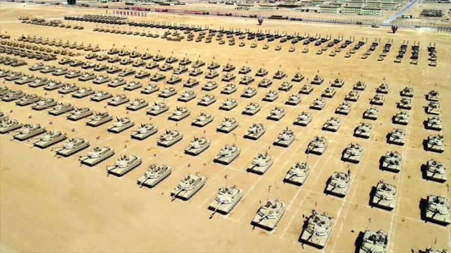 Egipto inaugura la base militar más grande de O. Medio y África