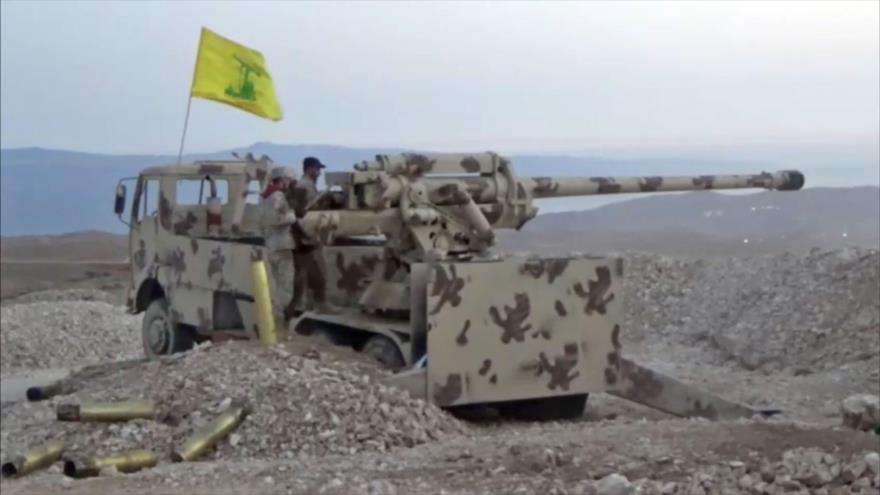 Hezbolá libera de terroristas dos áreas en frontera con Siria