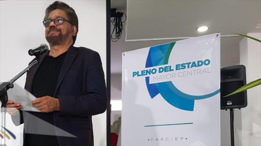 El jefe de la delegación de paz de las Fuerzas Armadas Revolucionarias de Colombia (FARC), Iván Márquez, 23 de julio de 2017.