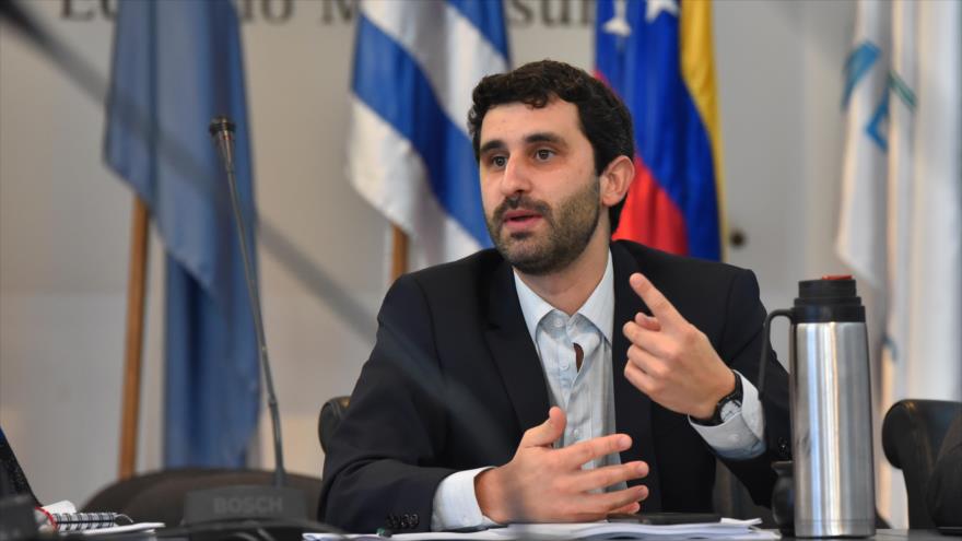 El diputado uruguayo por el Frente Amplio y vicepresidente del Parlasur, Daniel Caggiani.