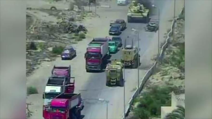 Vídeo: Tanque egipcio aplasta un coche bomba y esto es lo que pasa