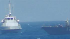 Vídeo: disparo ‘provocador’ del buque de EEUU al barco iraní