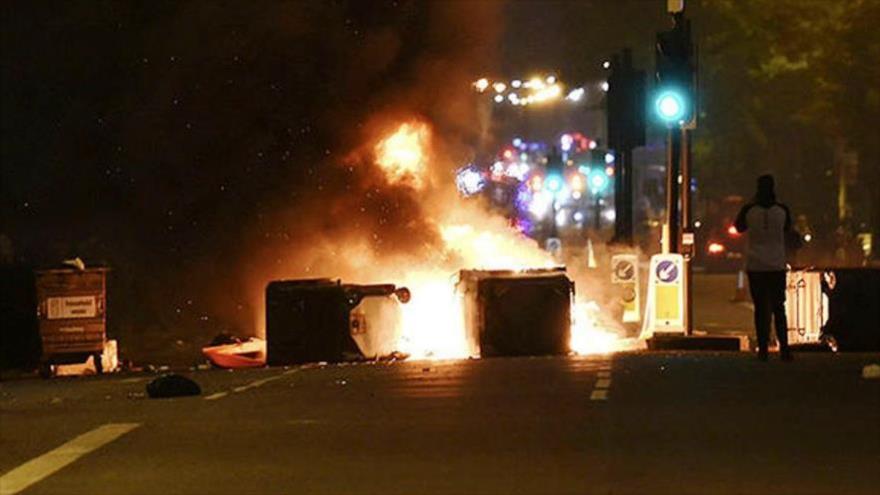 Violenta protesta en Londres tras muerte de joven negro por Policía