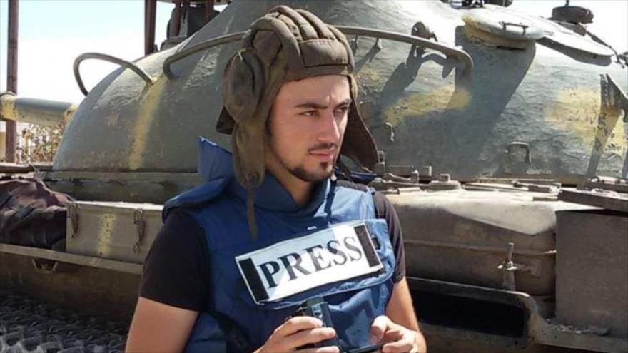 Khaled G. Alkhateb, un corresponsal de la sección en árabe de la cadena rusa RT asesinado en Siria.