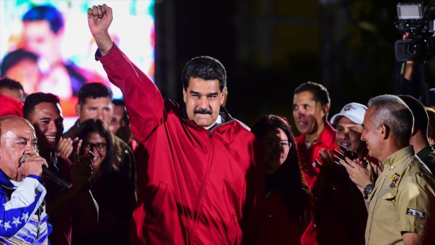 Maduro agradece al pueblo y denuncia violencia de la derecha