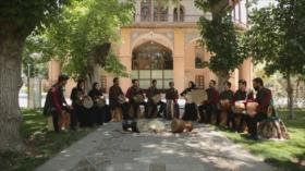 Irán - 1. Los instrumentos de percusión 2. La ciudad de Qazvin 3. El jardín de Libro