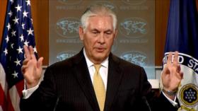 Tillerson: Bashar al-Asad no tiene futuro en Siria