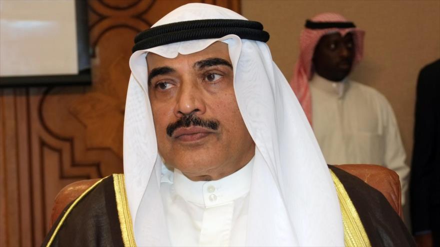 El ministro kuwaití de Asuntos Exteriores, Sabah Jaled al-Ahmad al-Sabah.
