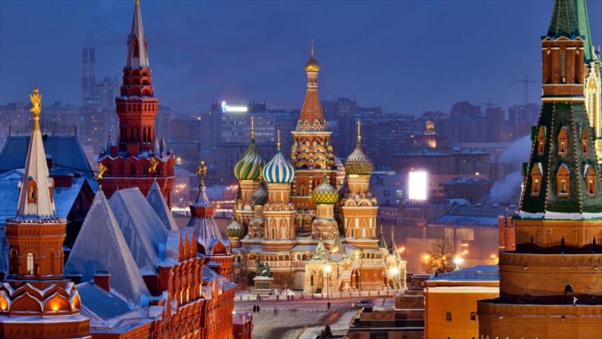 El Kremlin, en la ciudad de Moscú, la capital de Rusia.