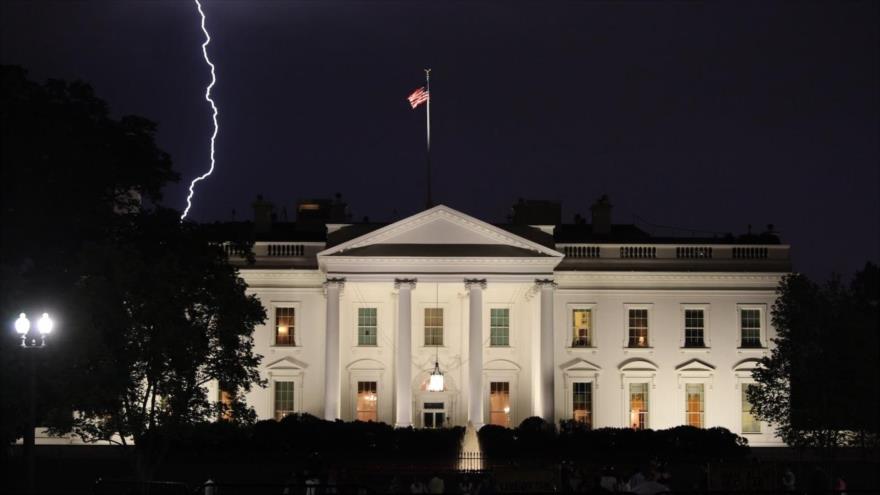 La Casa Blanca, en la ciudad de Washington, la capital de Estados Unidos.