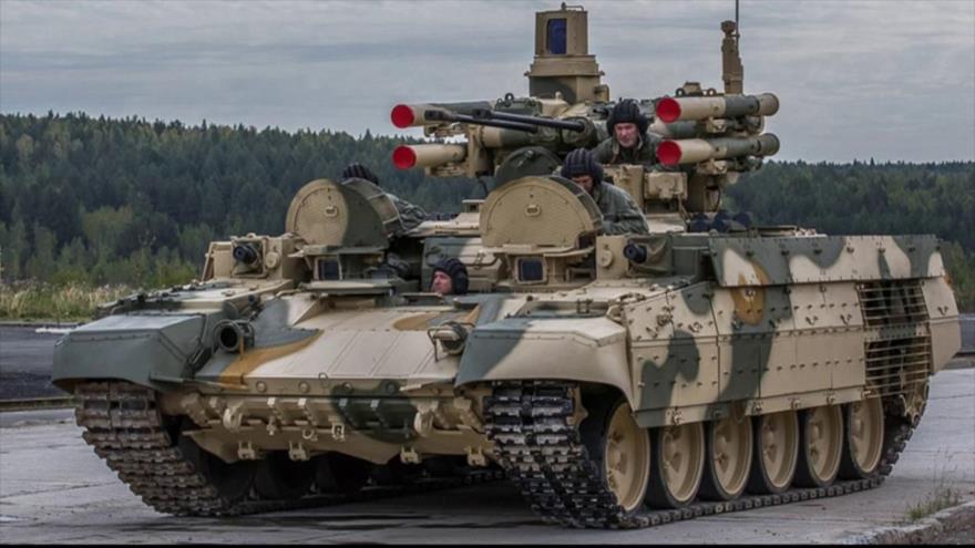 Vídeo: Rusia prueba en Siria su aterrador blindado Terminator-2