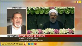 ‘Alta presencia en investidura de Rohani, fortaleza de Irán’