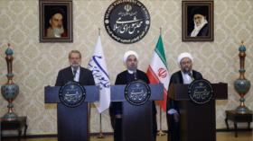Jefes de poderes iraníes insisten en cooperar a favor del pueblo