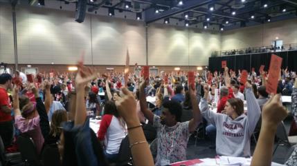 Los Socialistas Demócratas de EEUU dan el SÍ a boicotear a Israel