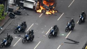 Fuerzas venezolanas abortan la ‘rebelión’ de militares en Valencia