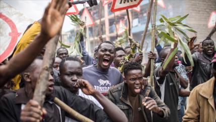 Mueren dos manifestantes en disturbios postelectorales en Kenia
