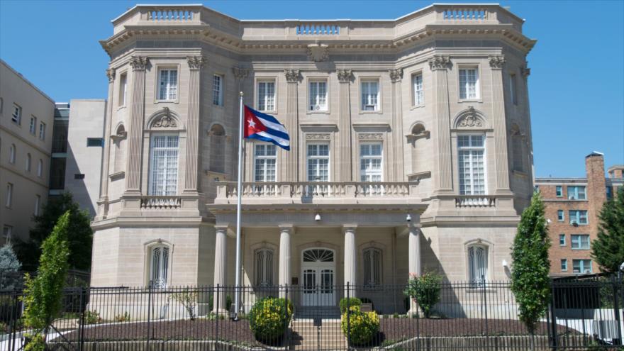 La embajada de Cuba en Washington, capital de EE.UU.