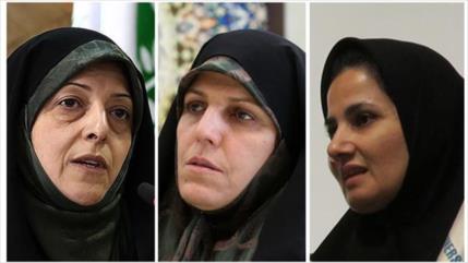 El presidente de Irán designa dos vicepresidentas y una asesora