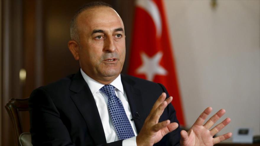 El ministro turco de Asuntos Exteriores, Mevlüt Cavusoglu.