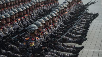  Fotos: Militares norcoreanos apoyan a Kim ante amenazas de EEUU