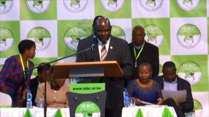 Kenia nombra a Kenyatta ganador de las elecciones presidenciales