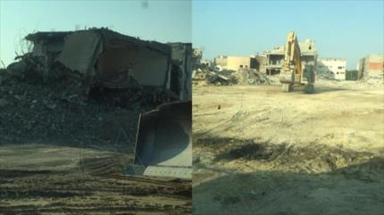 Arabia Saudí destruye totalmente un barrio chií en Al-Awamiya