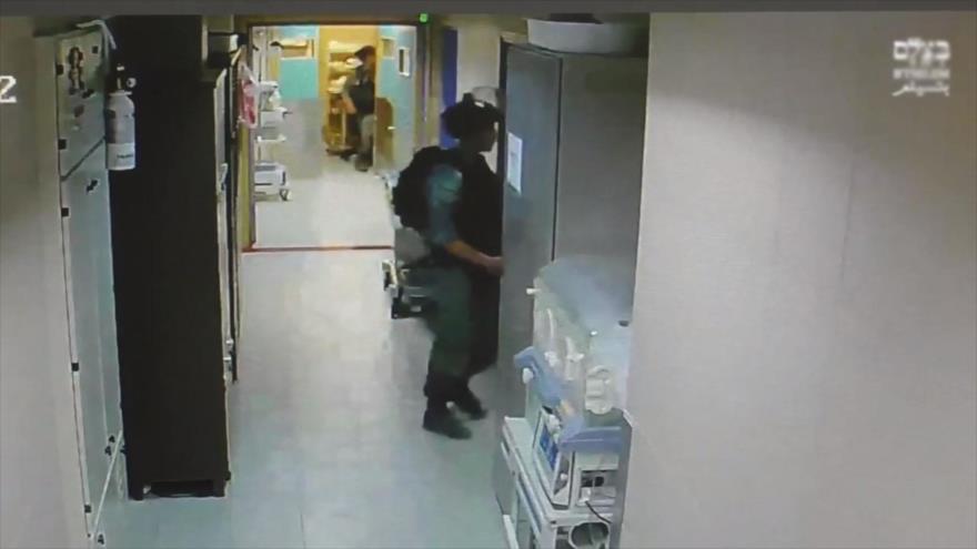 Vídeo: Policía israelí ataca hospital y mata a palestino herido
