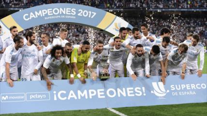 Real Madrid noquea al Barcelona y conquista la Supercopa española 