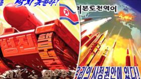 Pyongyang con carteles avisa a EEUU: Estás en mi rango de ataque