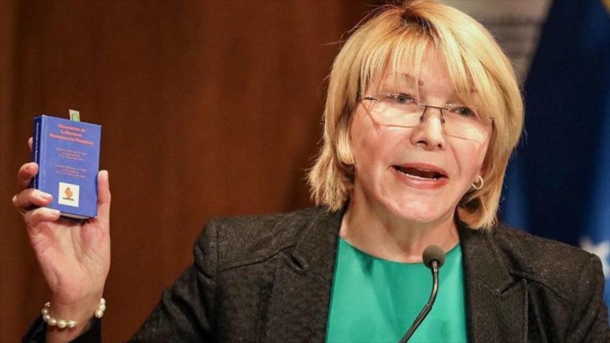 Luisa Ortega Díaz, la destituida y fugada fiscal general de Venezuela.