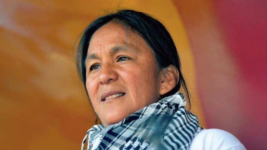 La dirigente del movimiento social Túpac Amaru, Milagro Sala.