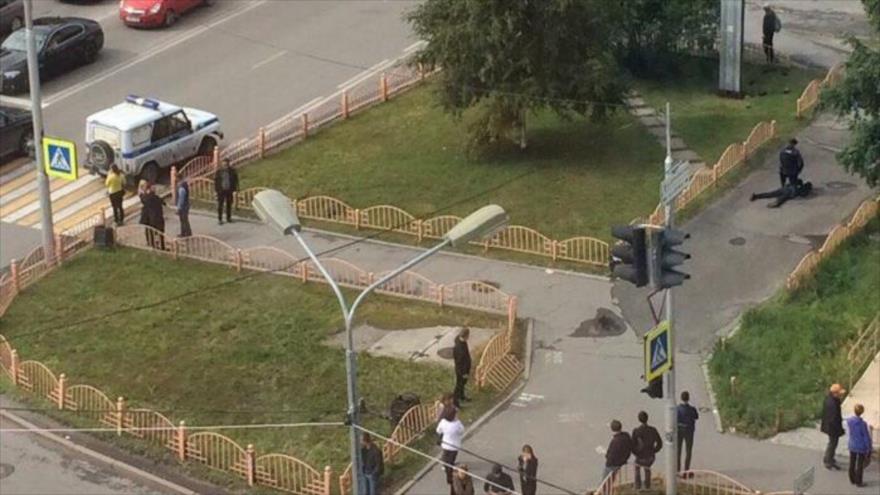 Hombre acuchilla a ocho personas en Rusia y es abatido 