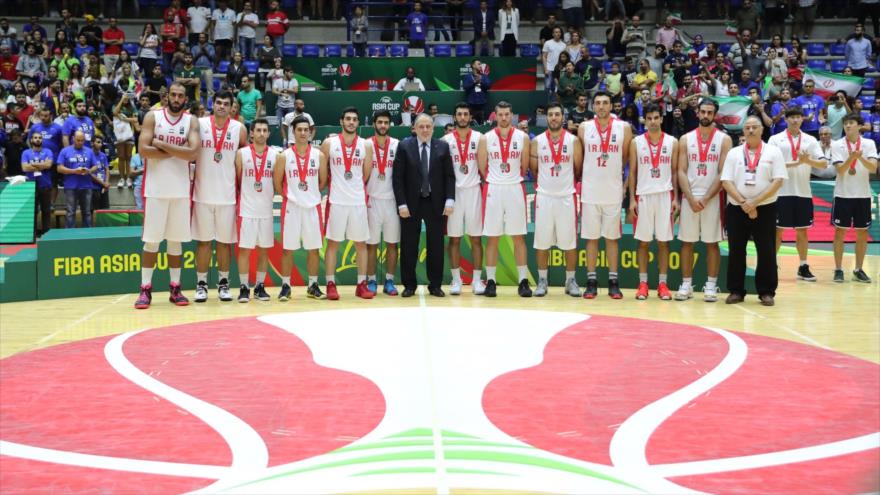 Irán, subcampeón de la Copa Asiática de baloncesto