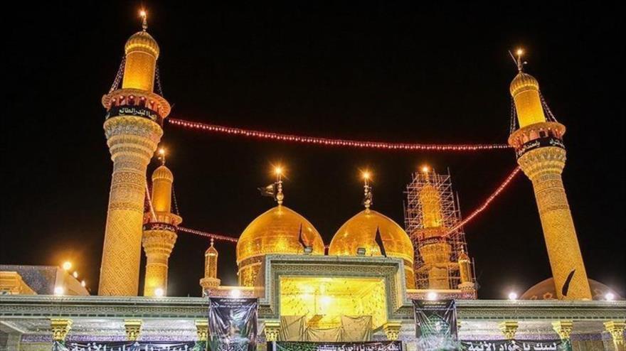 Mausoleos del Imam Yavad (P) y el Imam Kazem (P), en la ciudad de Kazimiya, situada en el centro de Irak, 21 de agosto de 2017.