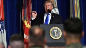 Trump anuncia aumento de tropas de EEUU en Afganistán
