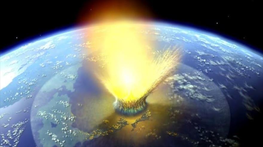 El impacto, equivalente al de 100 millones de bombas atómicas, dejó en la Tierra una cicatriz de 180 km de diámetro.