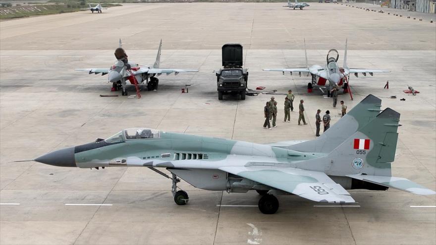 La Fuerza Aérea del Perú (FAP) cuenta con cazas rusos MiG-29 (Fulcrum).