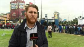 Perú paralizado por huelga de trabajadores contra reforma laboral