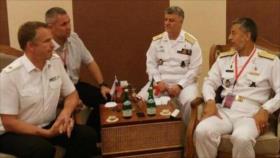 Irán y Rusia rechazan presencia extranjera en el mar Caspio