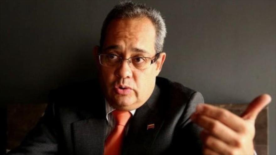 El magistrado venezolano, Rafael Ortega.