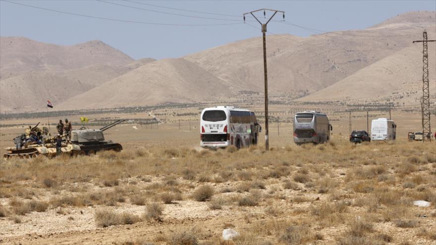 Vídeo: Daesh evacúa la zona fronteriza entre Siria y El Líbano